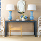 bungalow 5 parsons large console navy styled