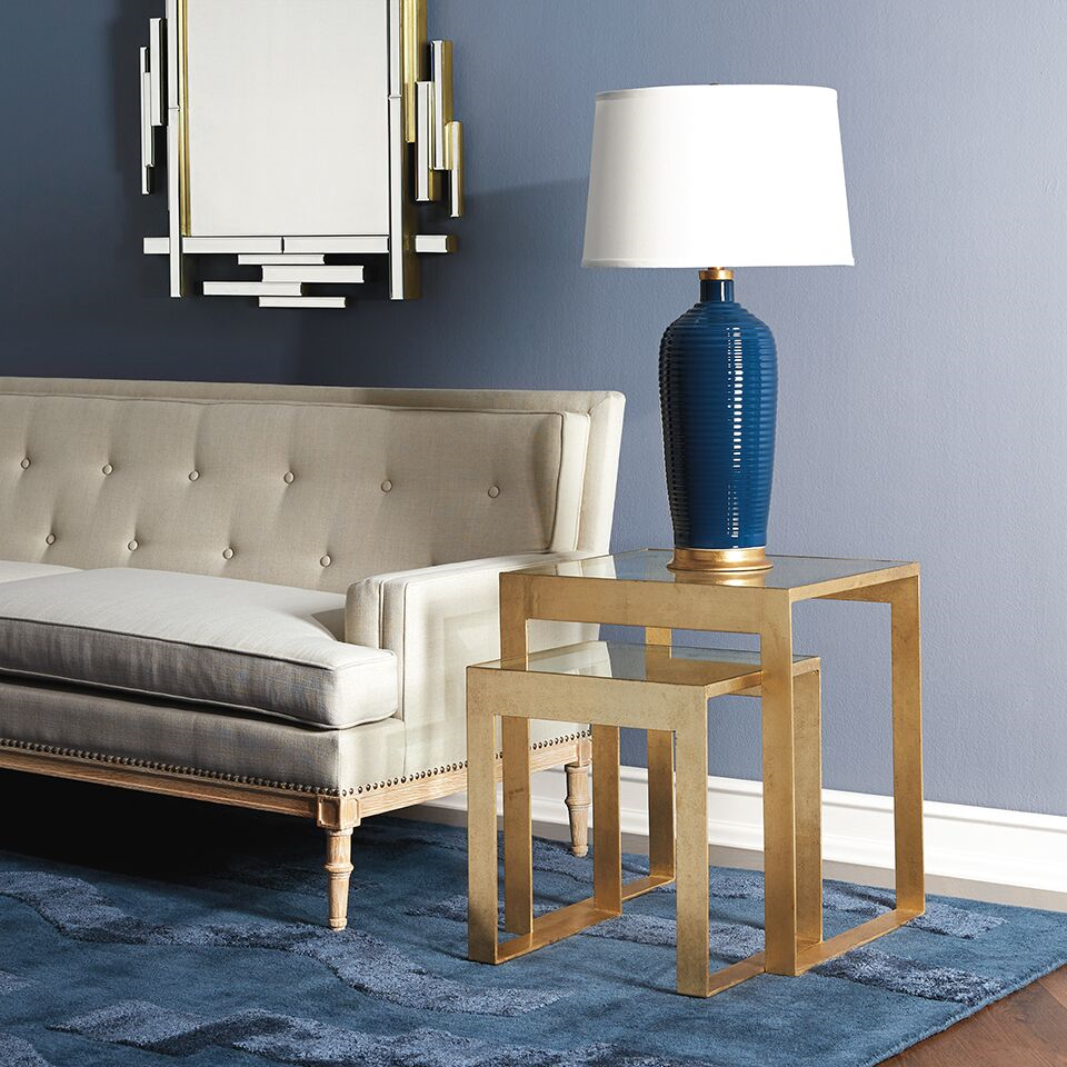 Villa & House Plano Side Table Gold Leaf – CLAYTON GRAY HOME