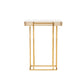 bungalow 5 prism side table gold