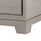 bungalow 5 stanford 6 drawer chest gray