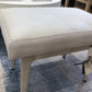 bungalow 5 winston stool grey lacquered wood seating