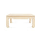 bungalow 5 bethany large square coffee table natural front