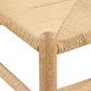 bungalow 5 oslo chair natural rope wood closeup