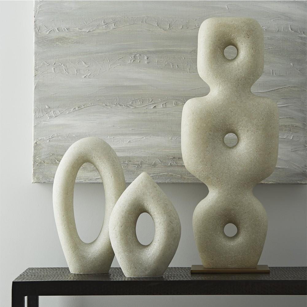 arteriors home coco sculpture set of 3 lifestyle