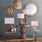 currey and company birdseye table lamp styled