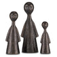 currey and company ganav bronze figure set of 3