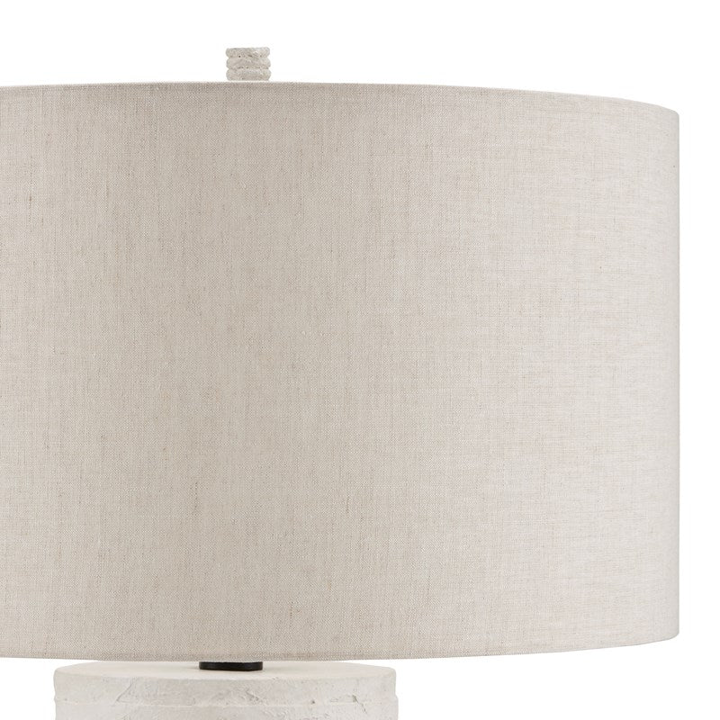 currey and company innkeeper white table lamp shade