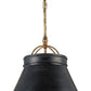 currey and company lumley pendant black