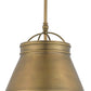 currey and company lumley pendant brass