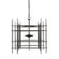 currey and company steelhouse small chandelier full