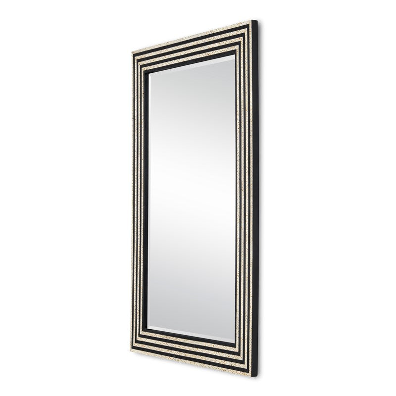 currey and company taurus rectangular mirror angle