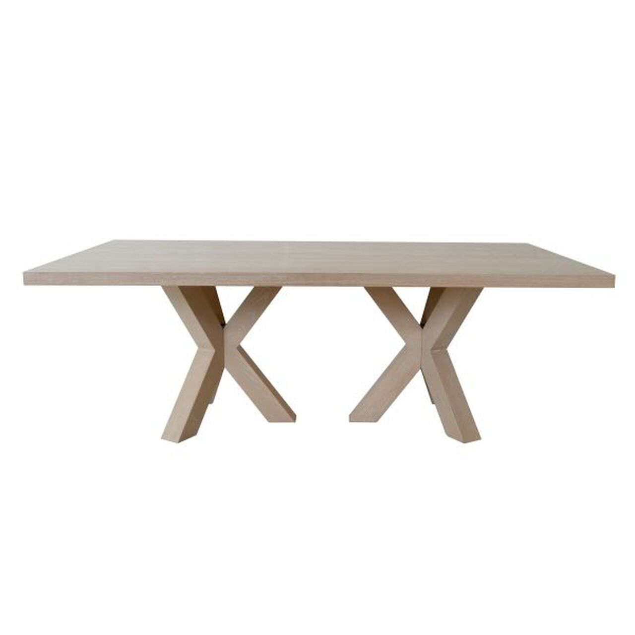 worlds away haines dining table cerused oak