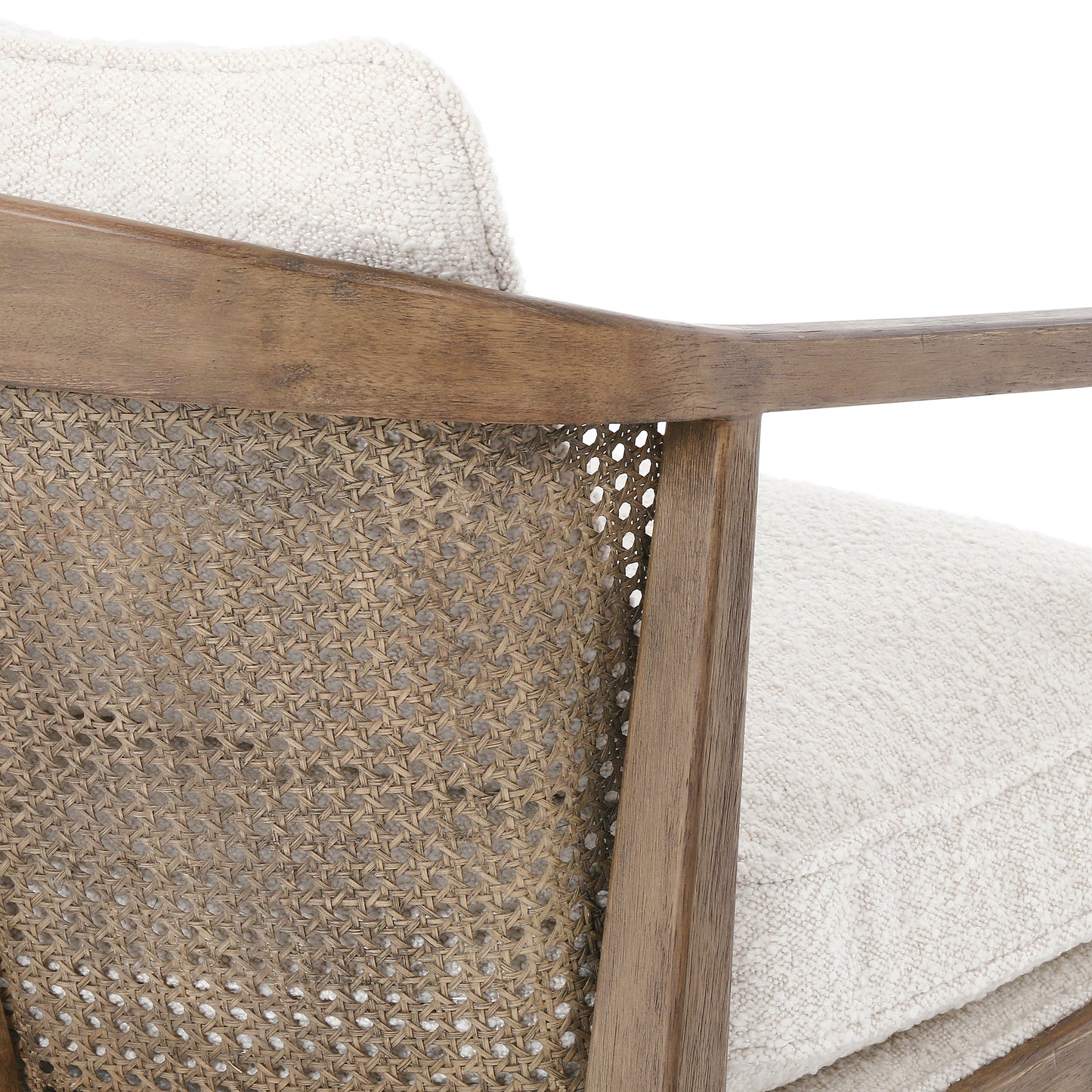 four hands alexandria chair angle knoll natural back detail