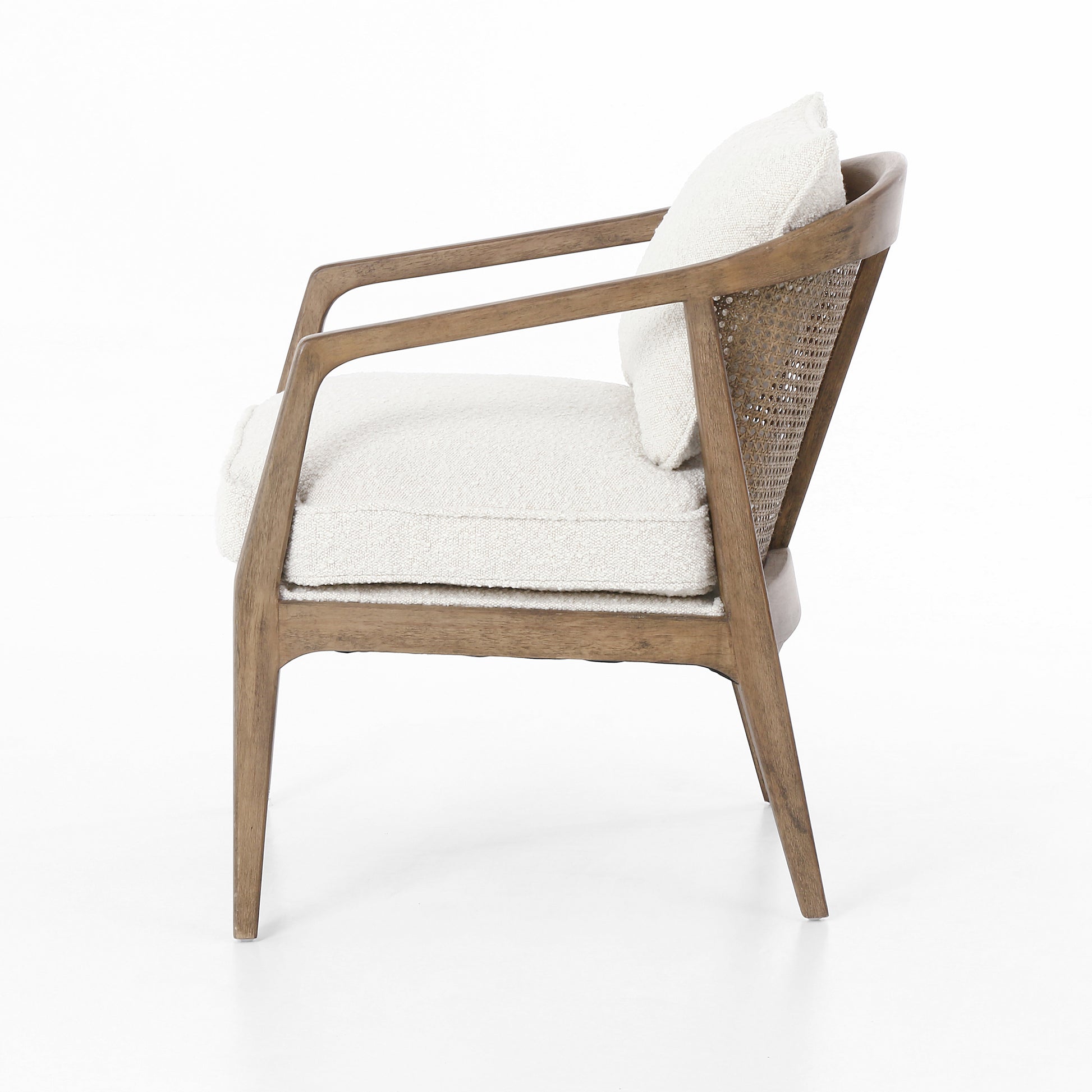 four hands alexandria chair angle knoll natural side