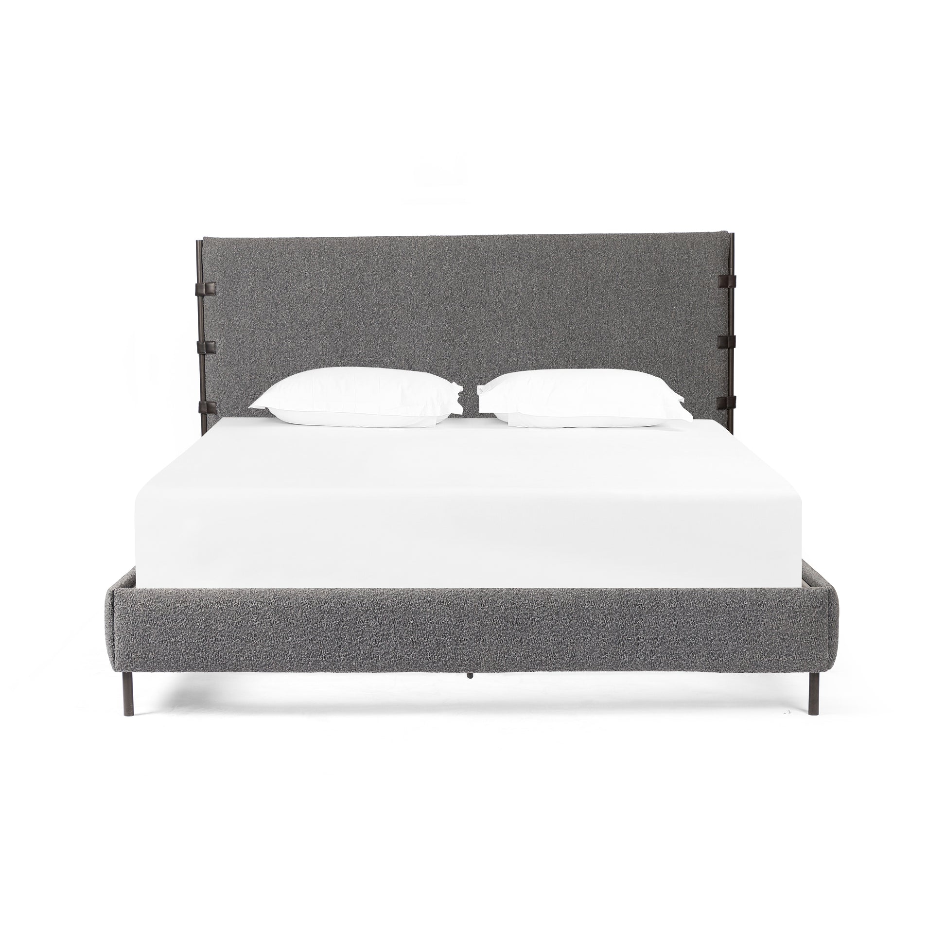 four hands anderson bed charcoal front