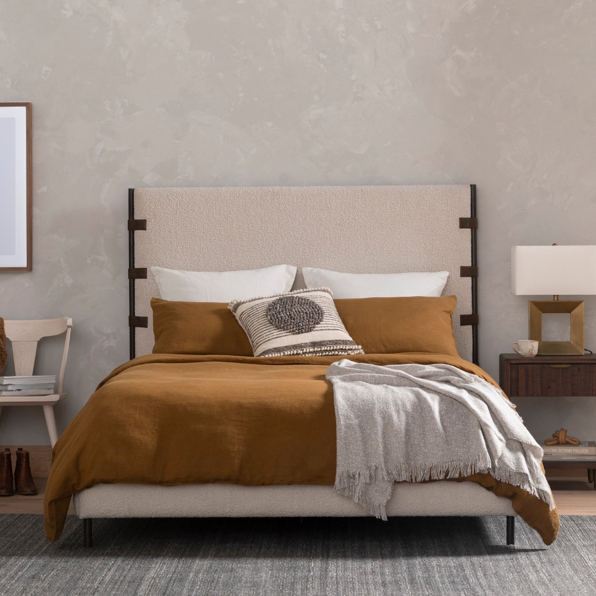 four hands anderson bed natural styled