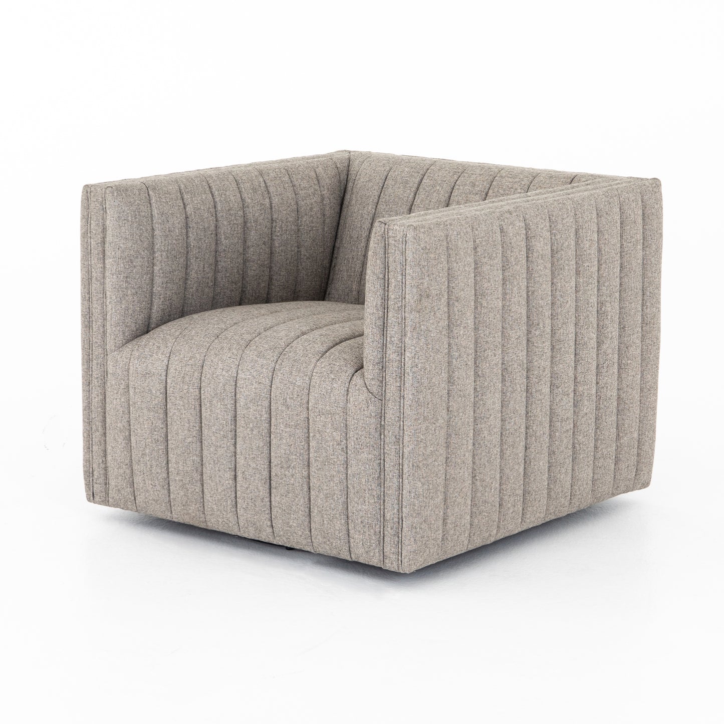 Augustine Swivel Chair Orly Natural