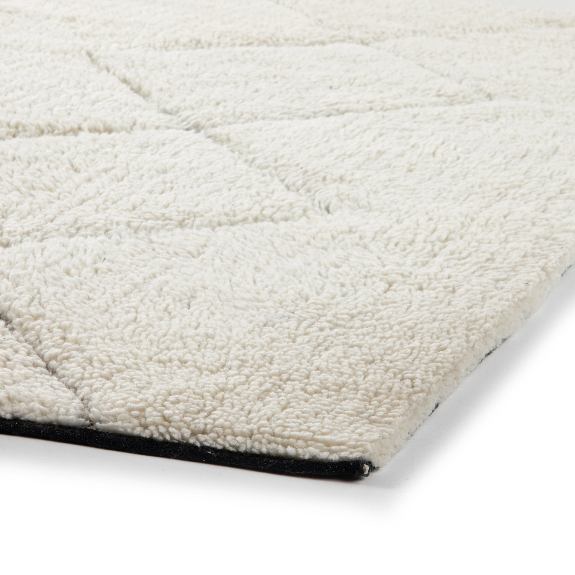 Four Hands Beni Rug Black and White Wool - multiple options