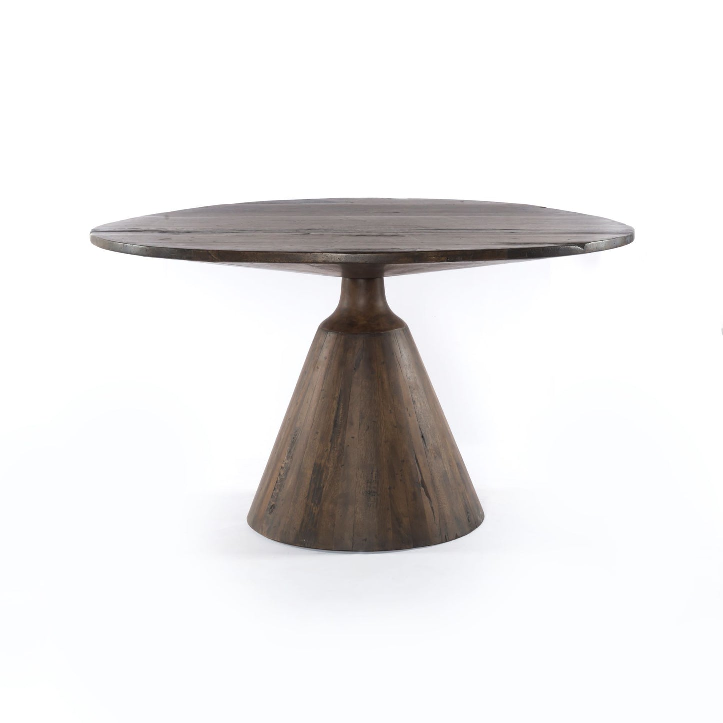 four hands bronx dining table round