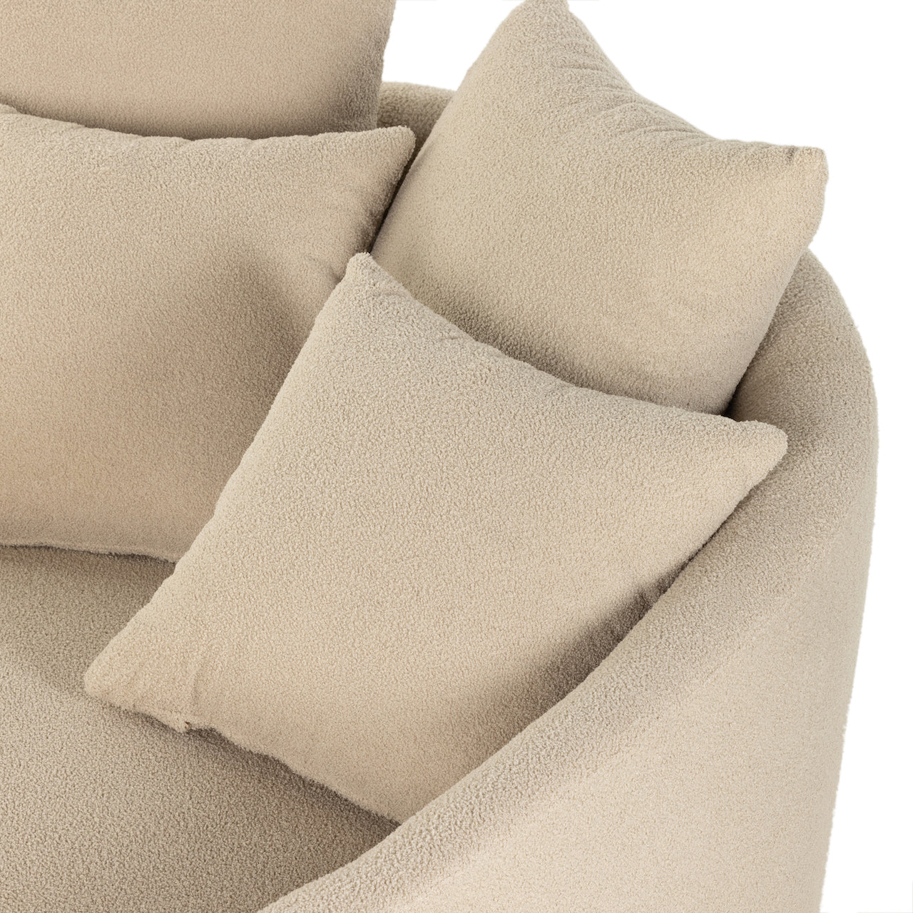 four hands chloe media lounger socorro taupe pillows