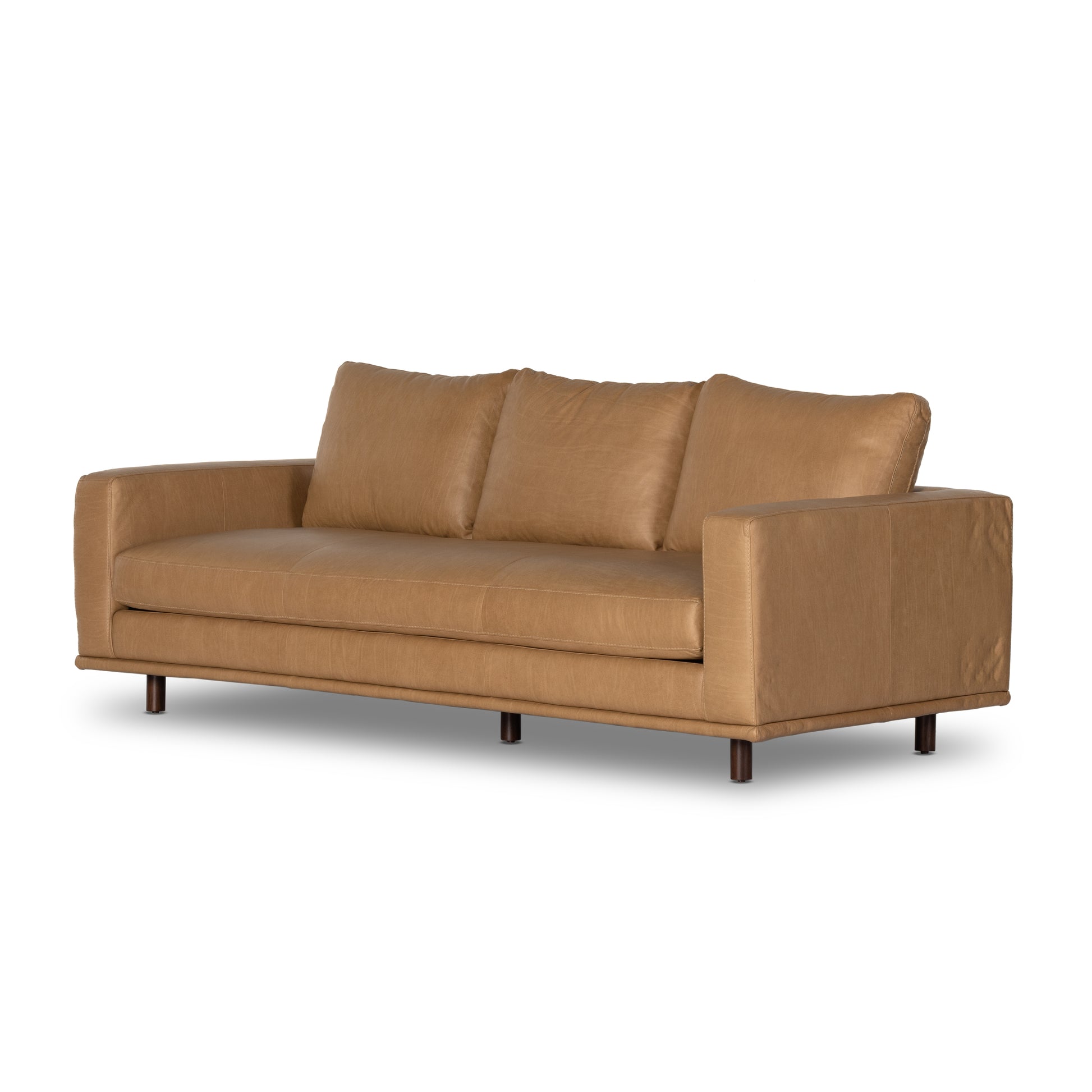 four hands dom sofa taupe 87 inch