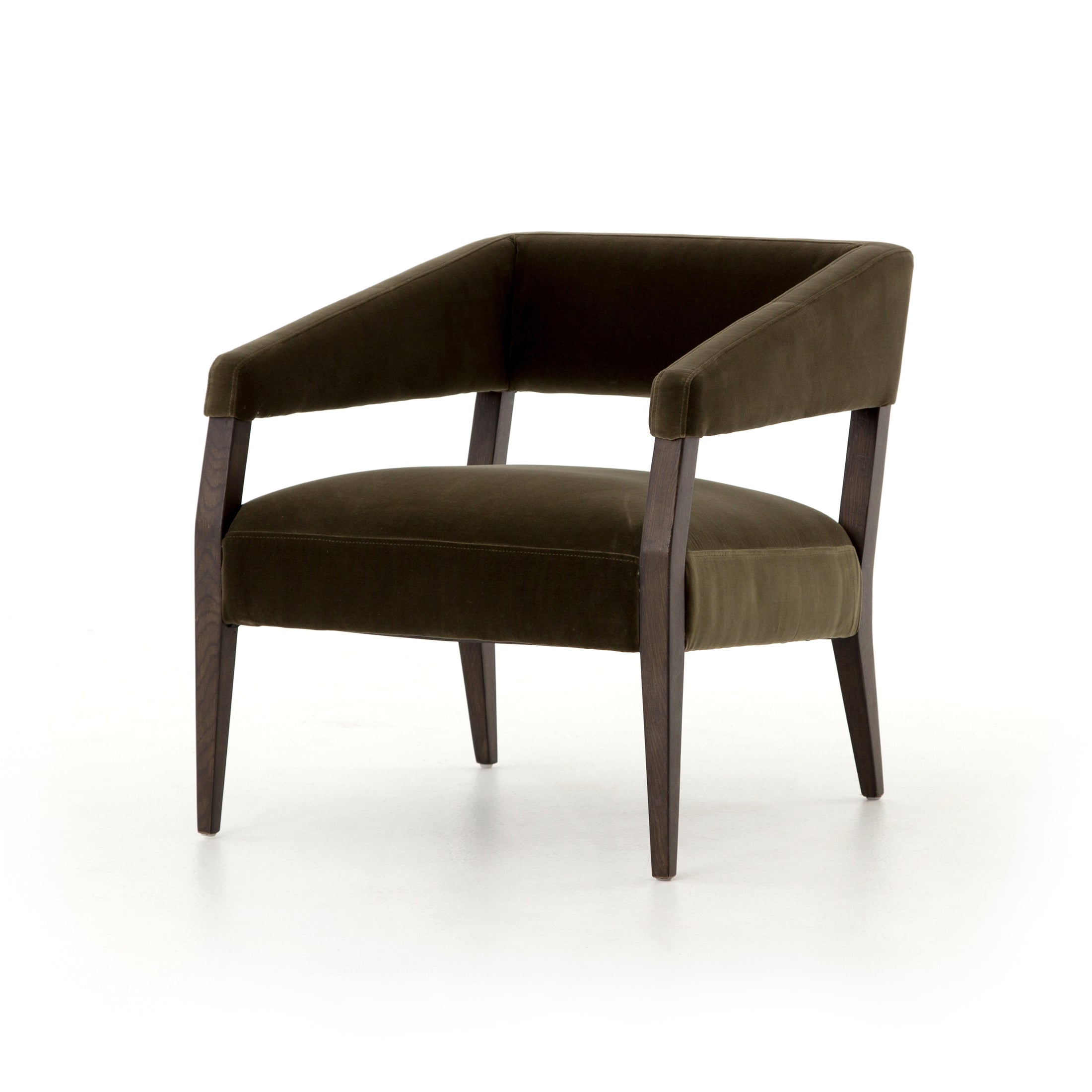 Four Hands Gary Club Chair Surrey Olive Set CLAYTON GRAY HOME