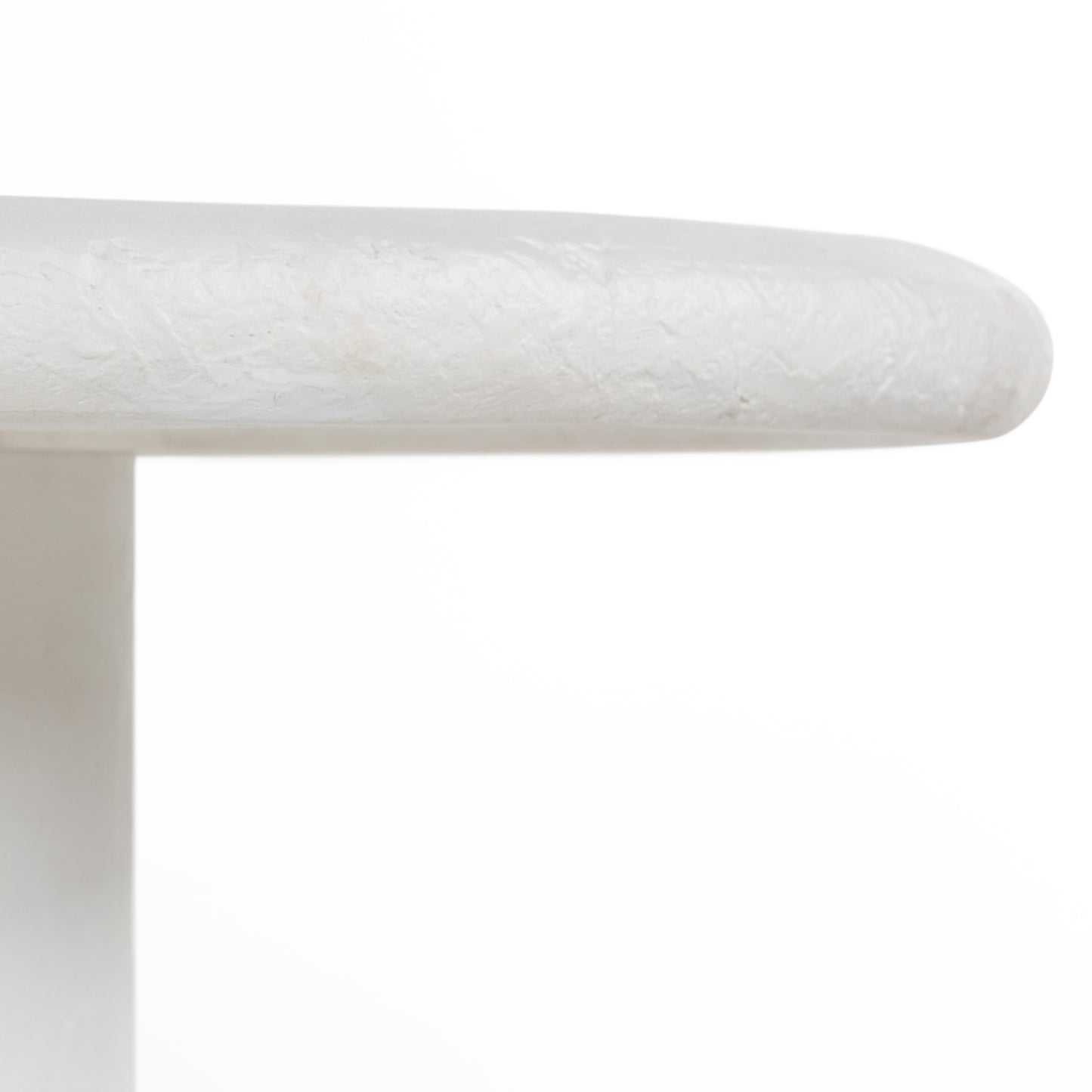 four hands grano dining table white edge