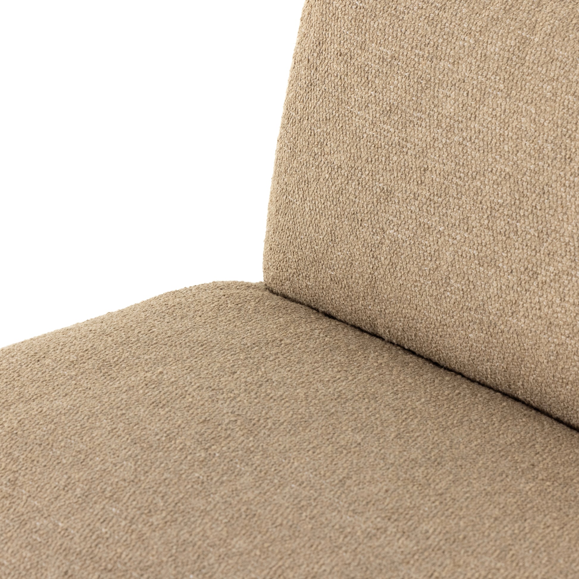 four hands grant armless sofa heron sand cushion