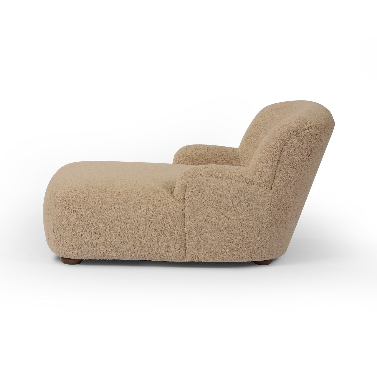 Sheepskin chaise outlet lounge