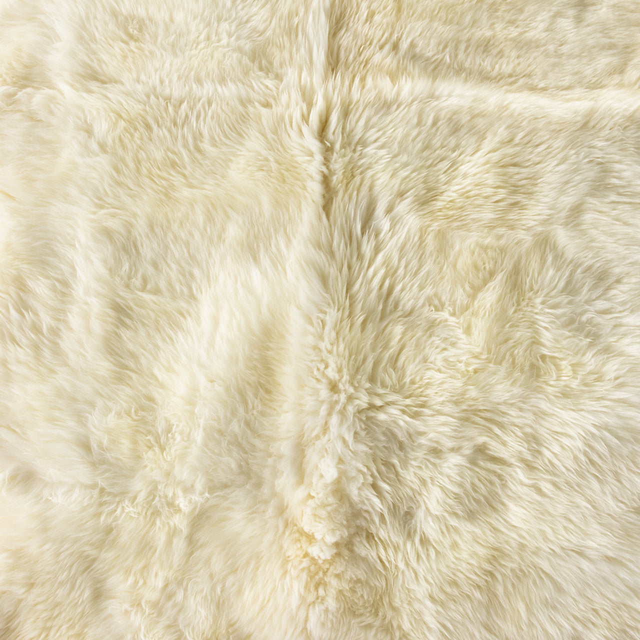 four hands lalo lambskin rug large cream detail