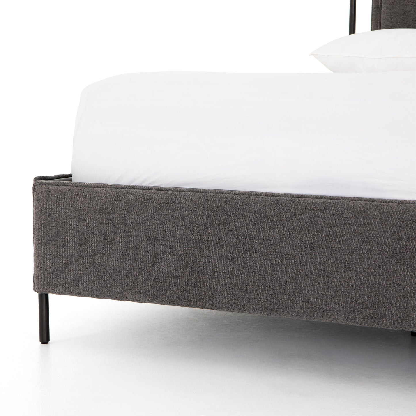 Leigh Upholstered Bed San Remo Ash - multiple options