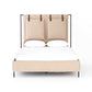 four hands leigh upholstered bed