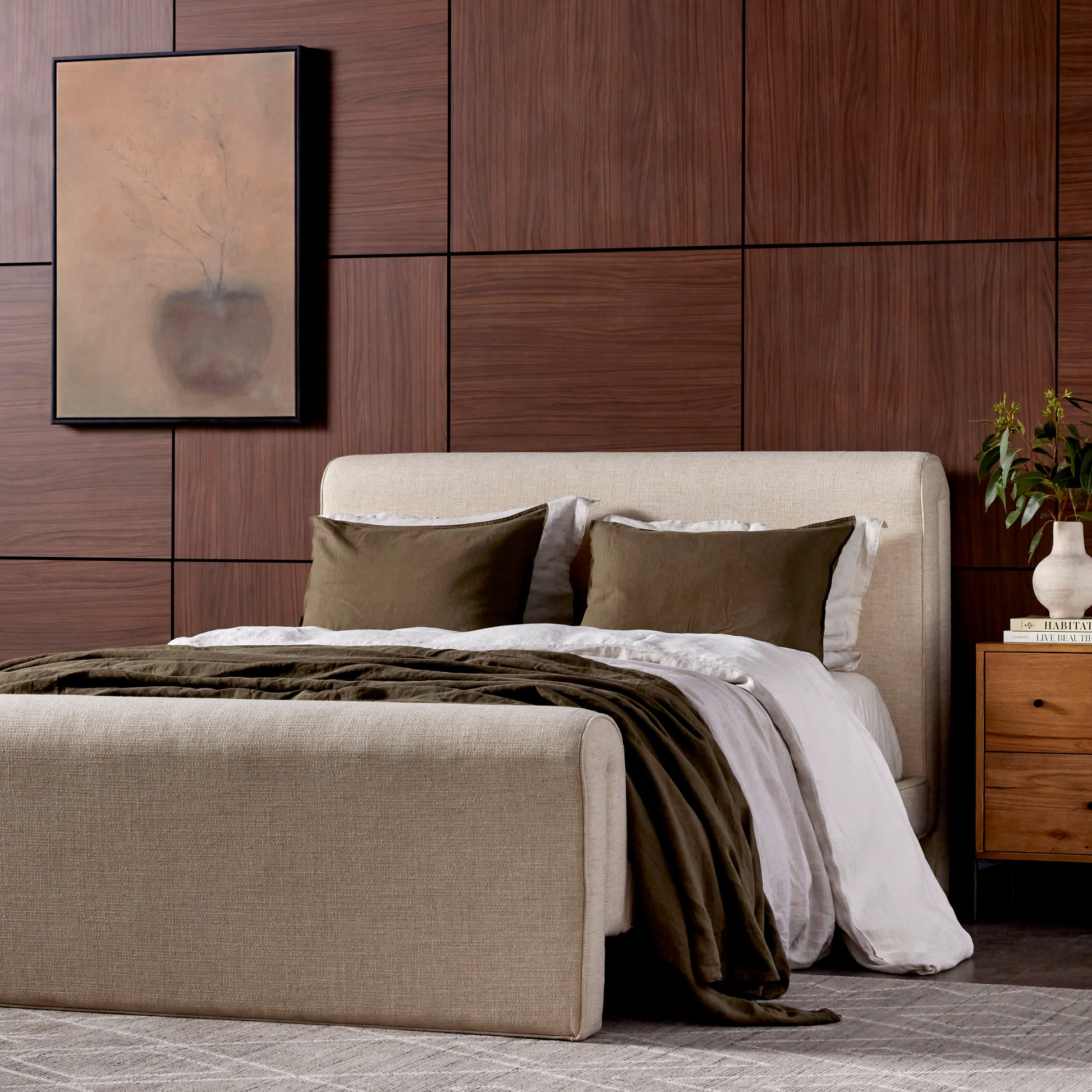 four hands mitchell bed thames cream styled