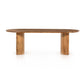 four hands paden dining table front