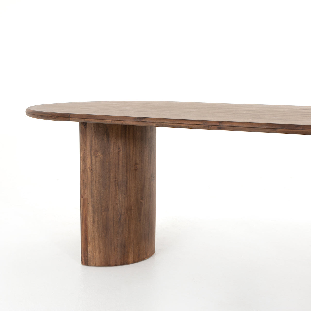 four hands paden dining table brown angle leg
