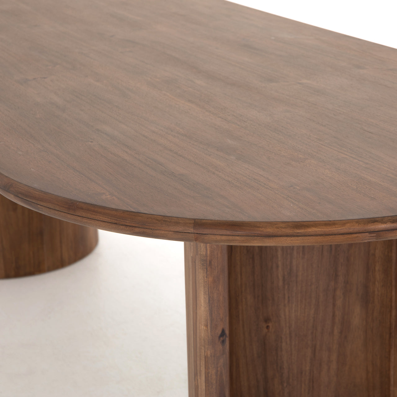 four hands paden dining table brown edge