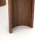 four hands paden dining table brown leg