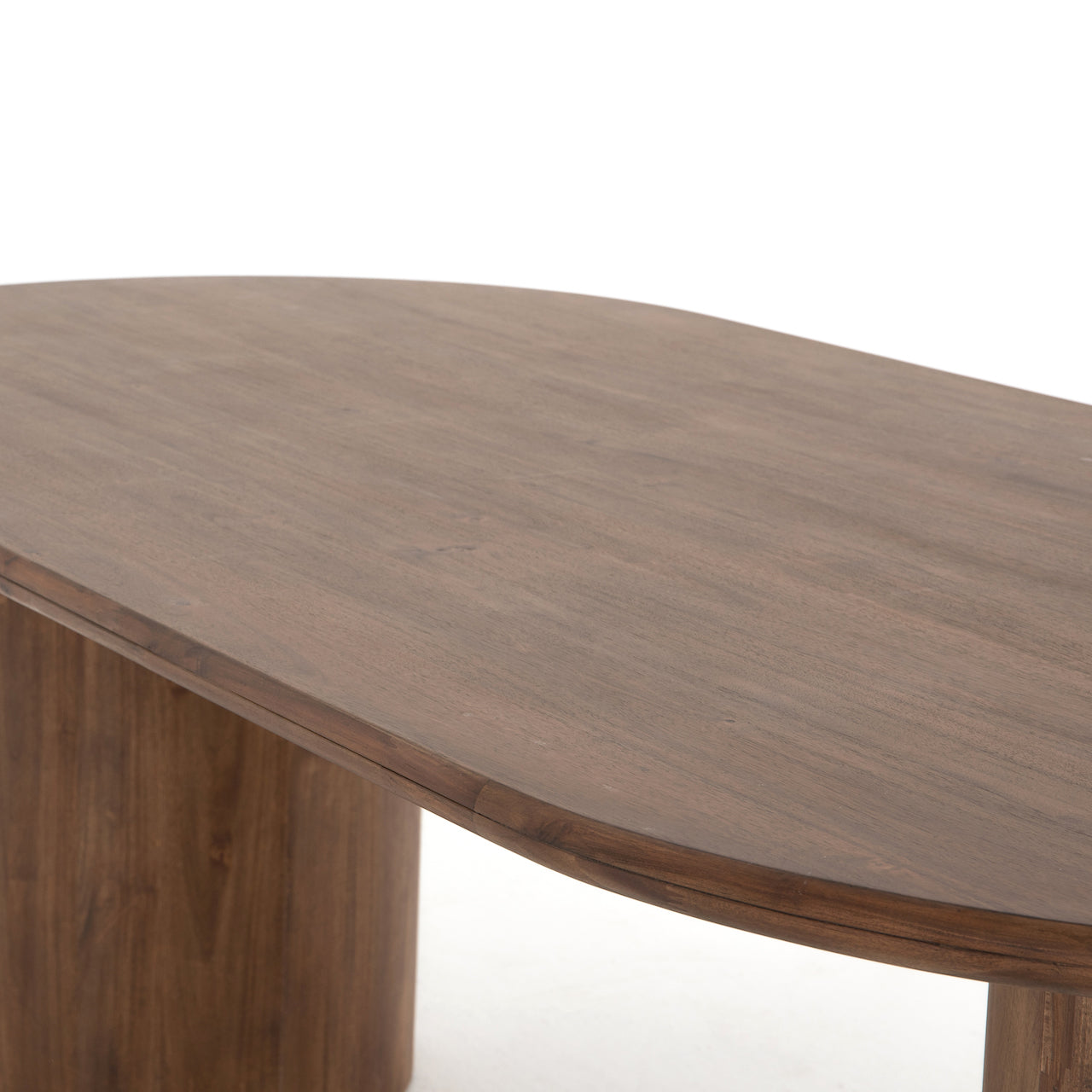 four hands paden dining table brown top