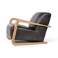 four hands rhimes chair sonoma black angle