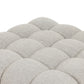 four hands roma outdoor ottoman ash detail