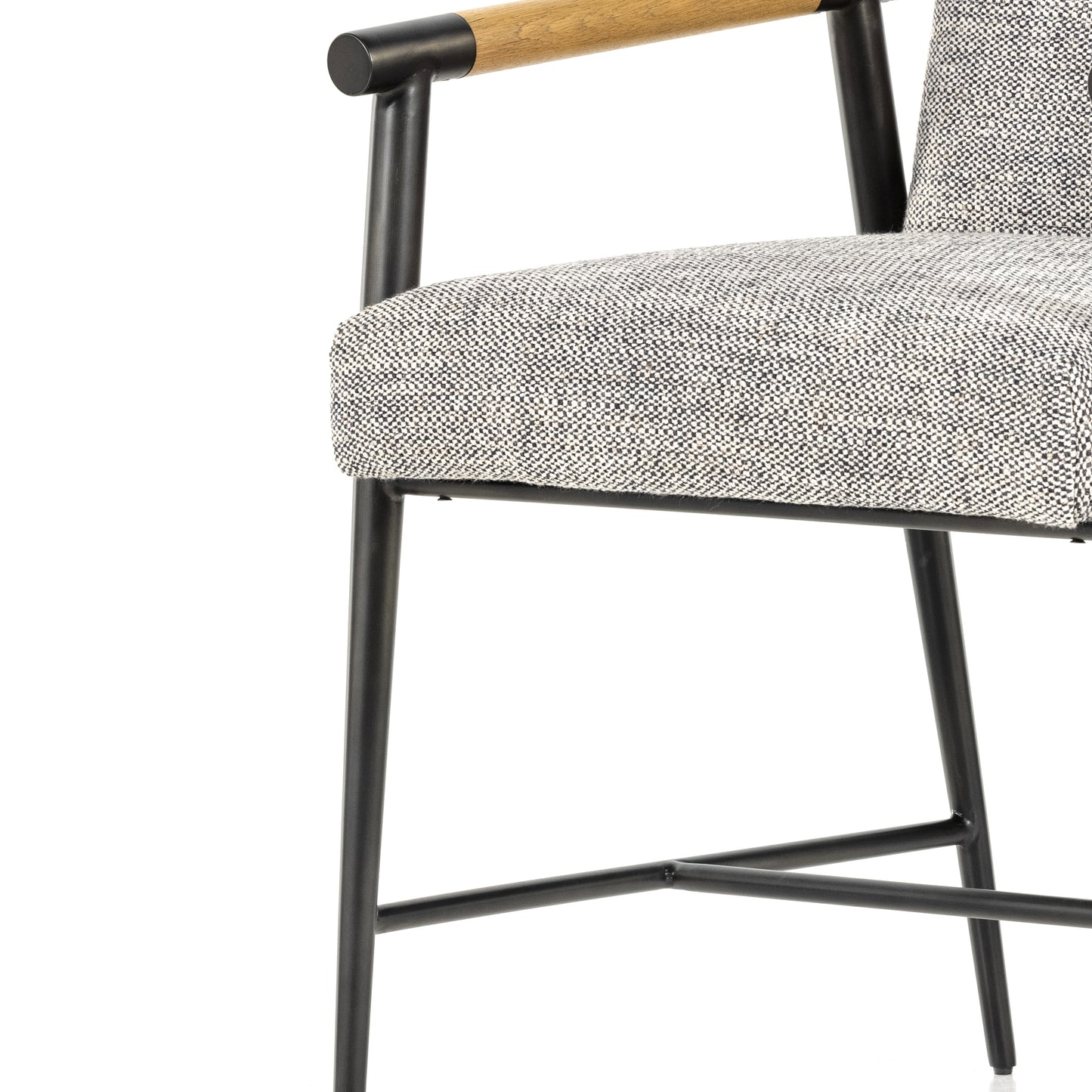 four hands rowen dining chair thames raven  base
