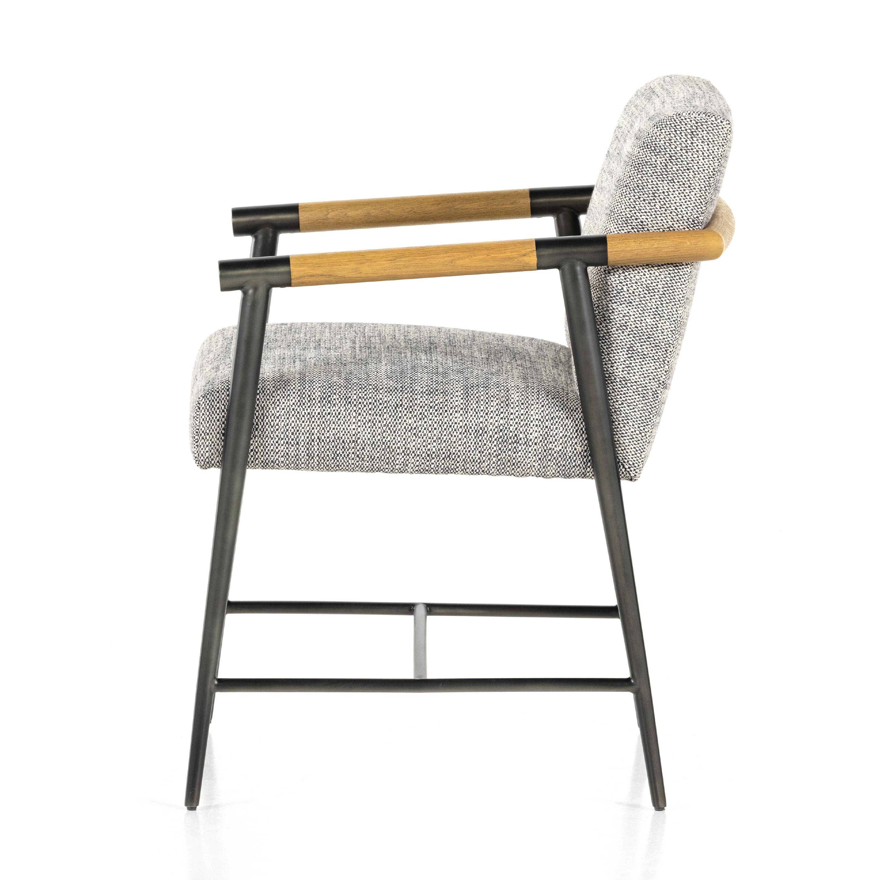 Four Hands Rowen Dining Chair Thames Raven CLAYTON GRAY HOME
