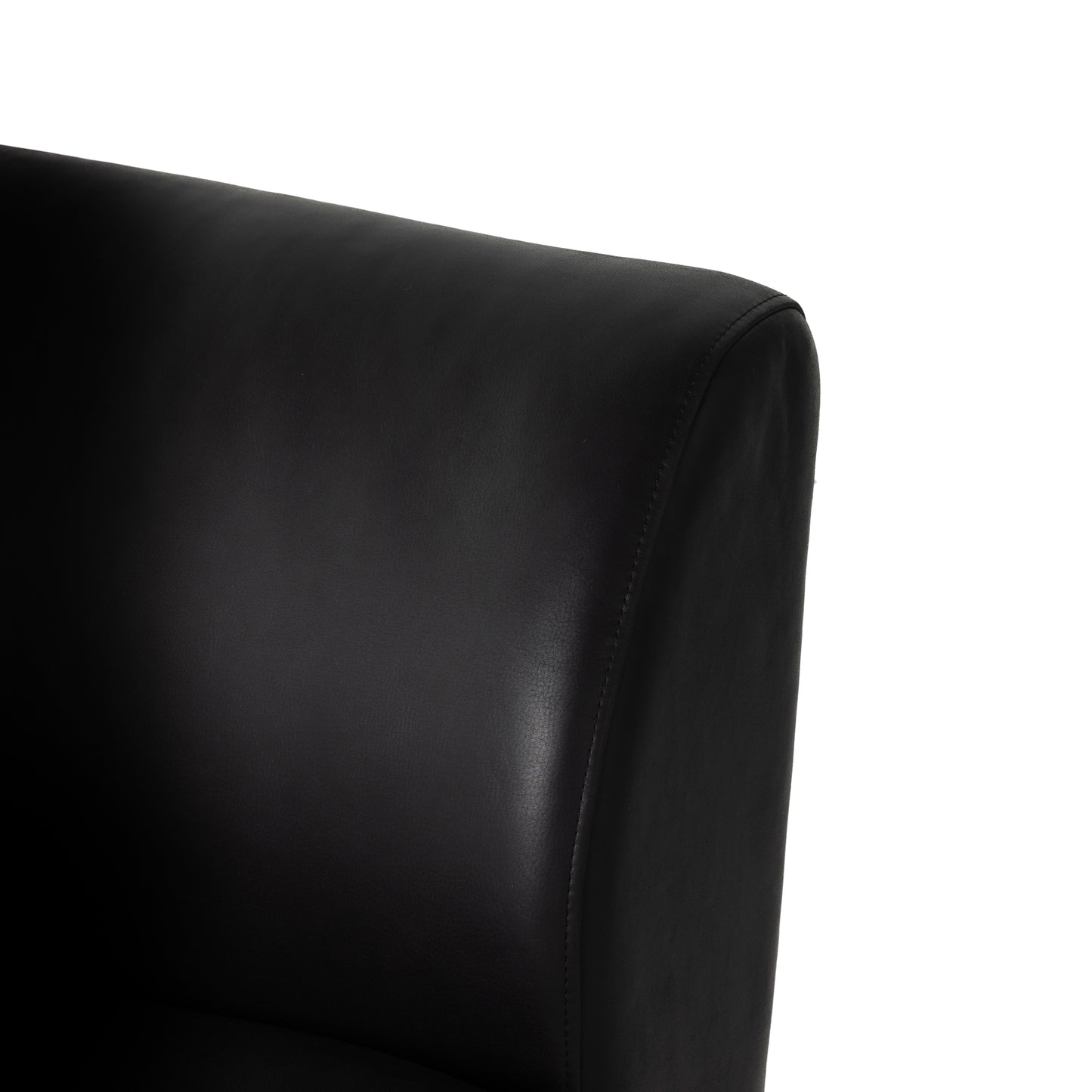 four hands siedell swivel chair black top