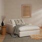 four hands stevie chaise ivory styled