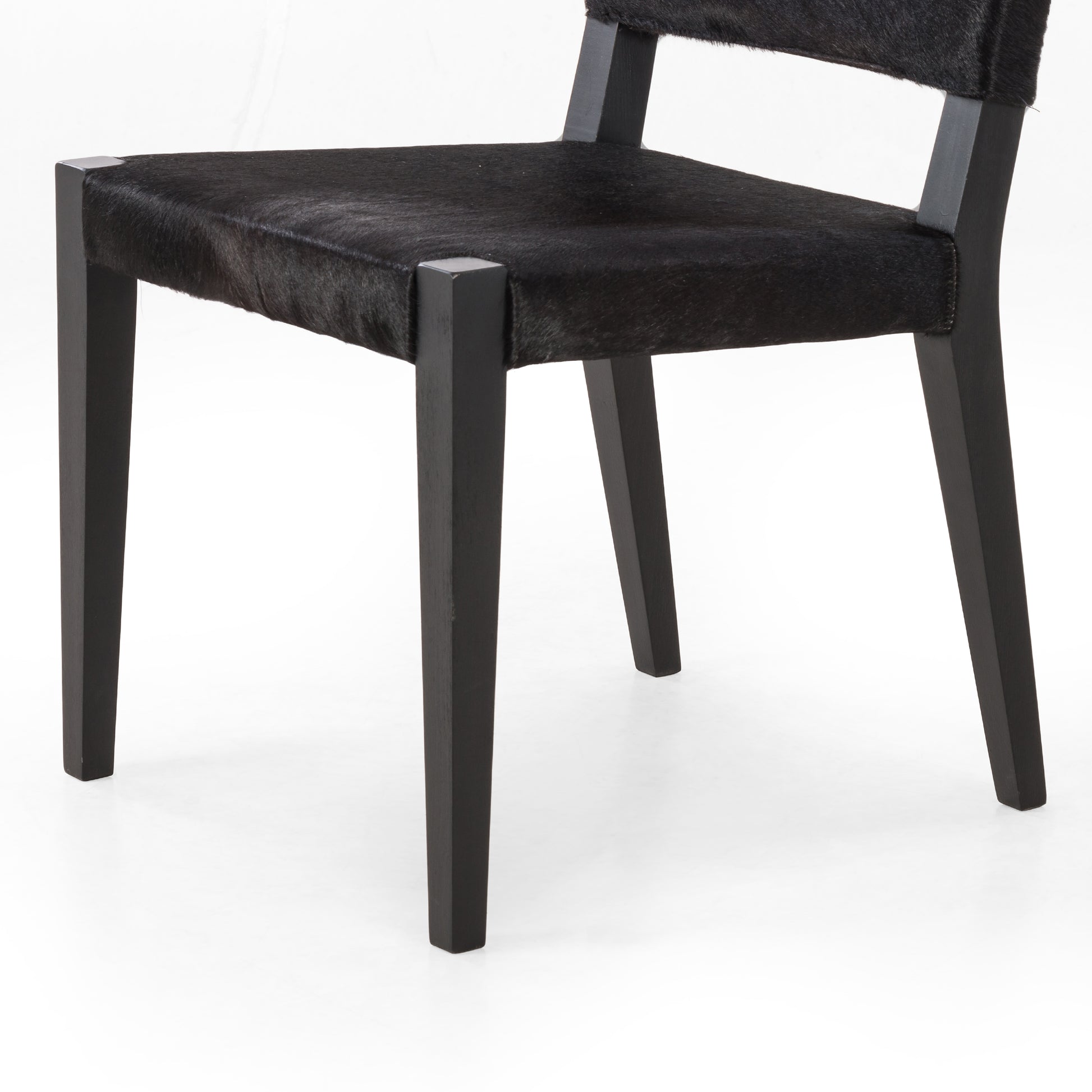 four hands villa dining chair black legs