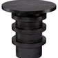 jamie young revolve side table charcoal front