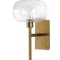 Jamie Young Scando Mod Sconce Antique Brass Gold Lighting