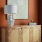 Bethany Lamp White with Gold