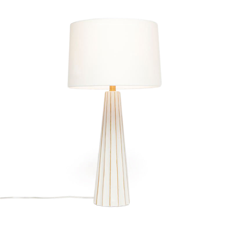 made goods nova table lamp white clement gold stone lighting modern white