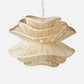 made goods alondra chandelier white rattan
